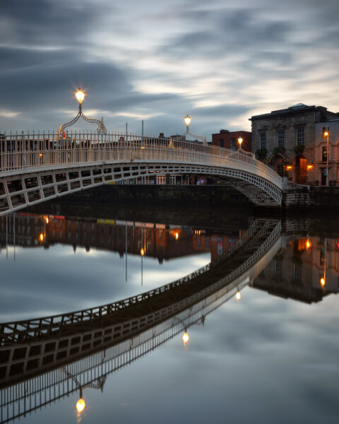 Ha'penny Bridge 02 by © John Dunne 2014, all rights reserved..