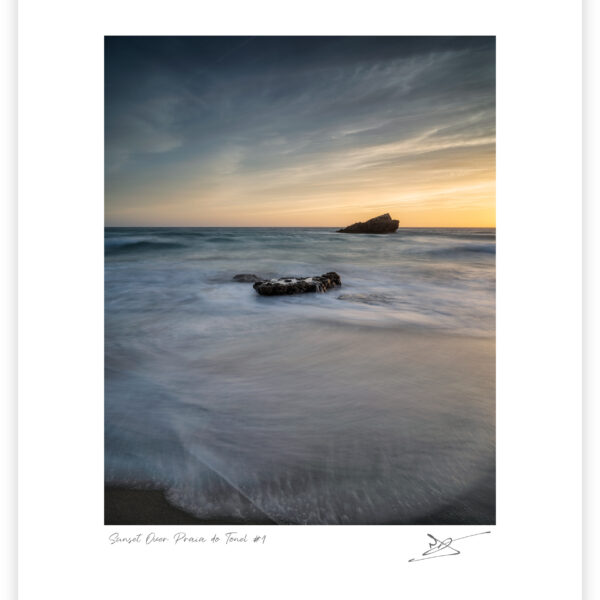 Sunset Over Praia do Tonel #1 Matte