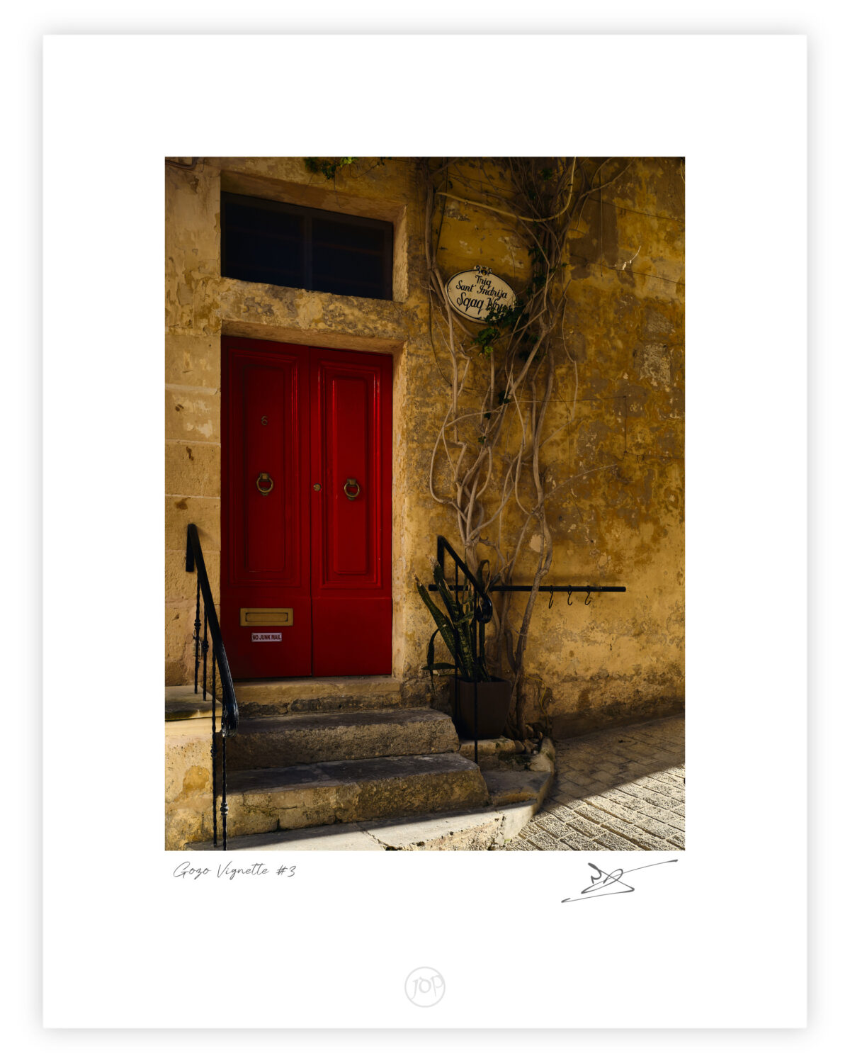 Gozo Vignette #3 Matte Gozo Vignette #3 Matte