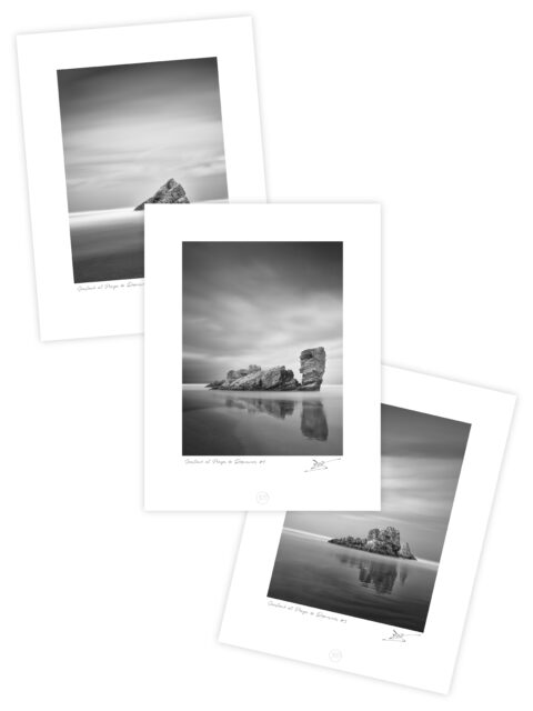 Seastacks at Playa de Requesinos
